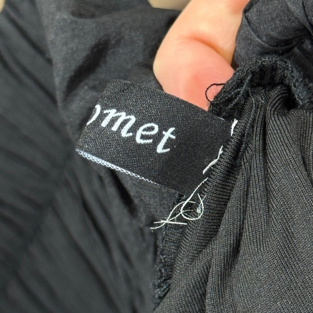 High Waisted Running Shorts Medium Nylon Athletic Gym Black Athleisure Automet - Picture 10 of 11